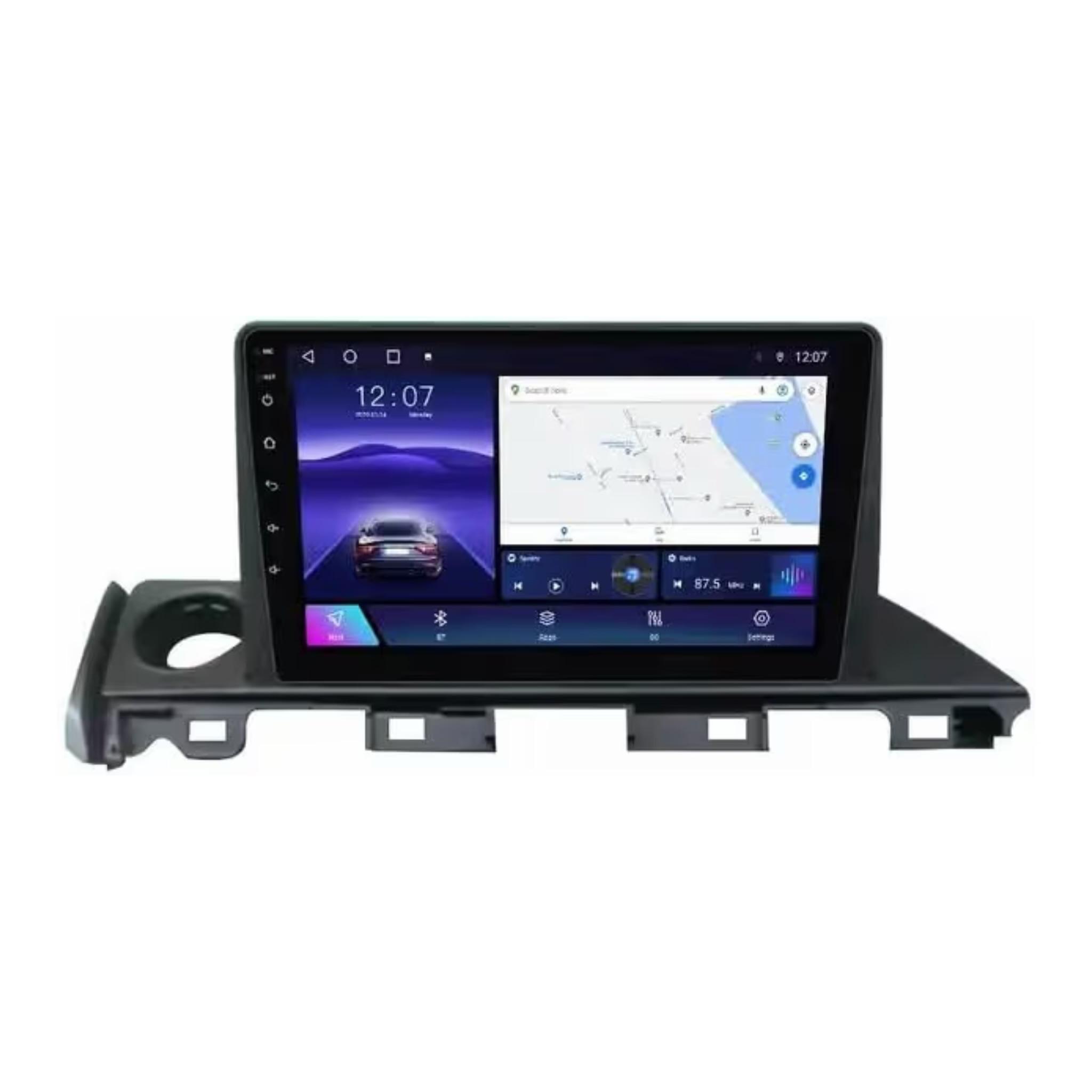 Android Car Stereo for Mazda 6 2016-2018 9 Inch IPS.QLED Touch Screen with AHD Camera Included