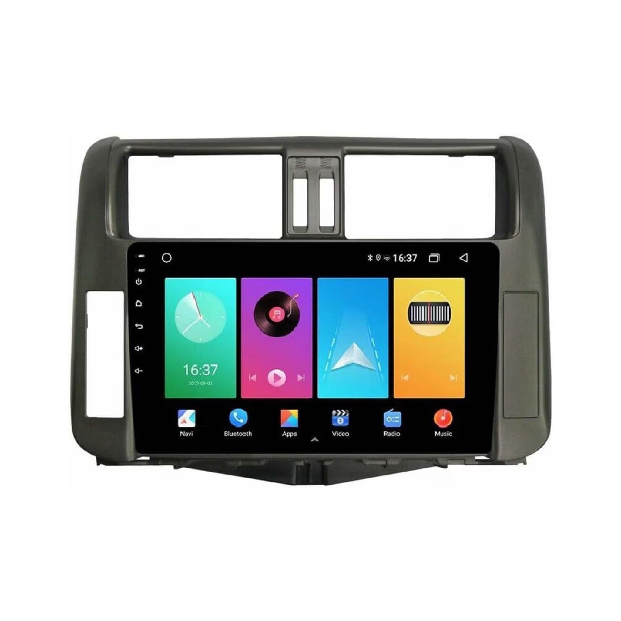 Android Car Stereo for Toyota Prado 2010-2013 9 Inch IPS.QLED Touch Screen with AHD Camera Included