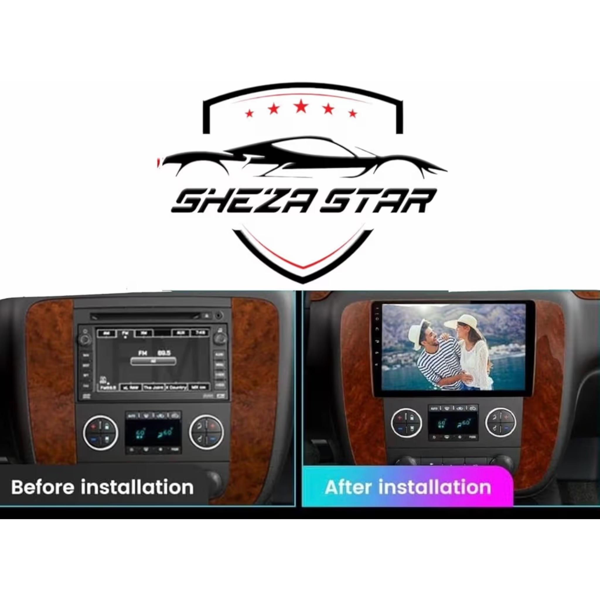 Android Car Stereo for GMC Yukon Chevrolet Chevy Tahoe Suburban 2007-2012 9 Inch IPS.QLED Touch Screen with AHD Camera Included - Image 3