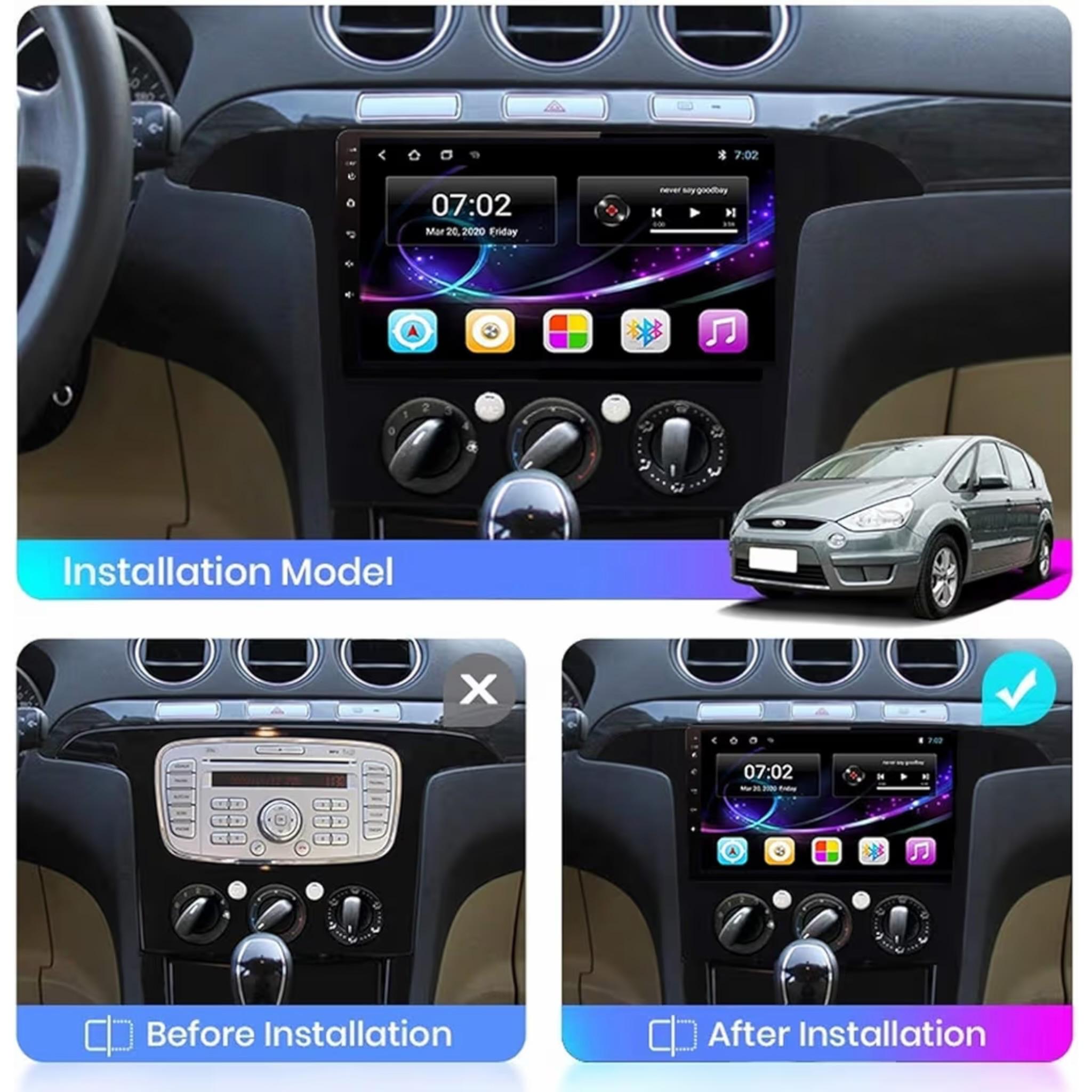 Android Car Stereo for Ford EcoSport 2013-2017 9 Inch IPS.QLED Touch Screen with AHD Camera Included - Image 3