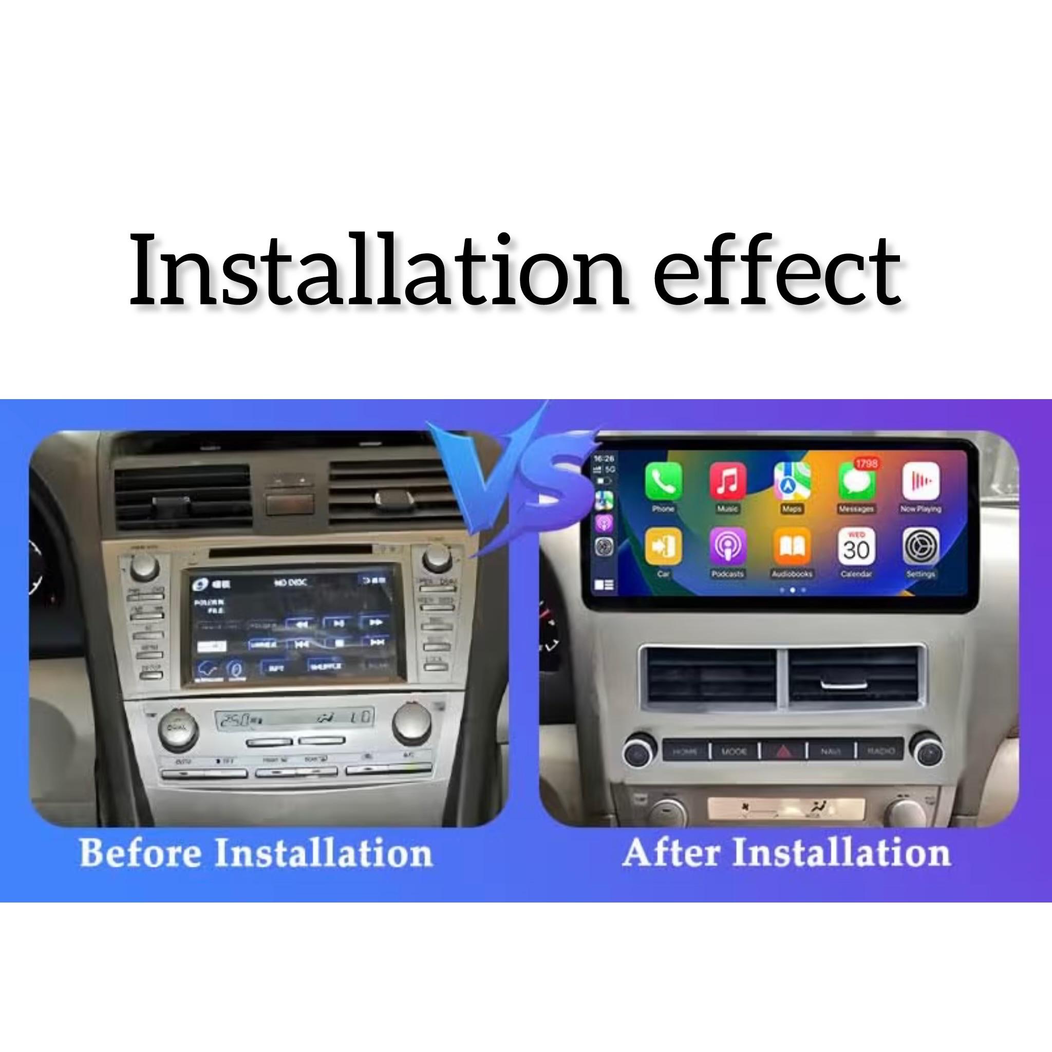 Android Car Stereo 12.3 Inch For Toyota Camry 2006-2011 IPS.QLED Touch Screen with AHD Camera Included - Image 2