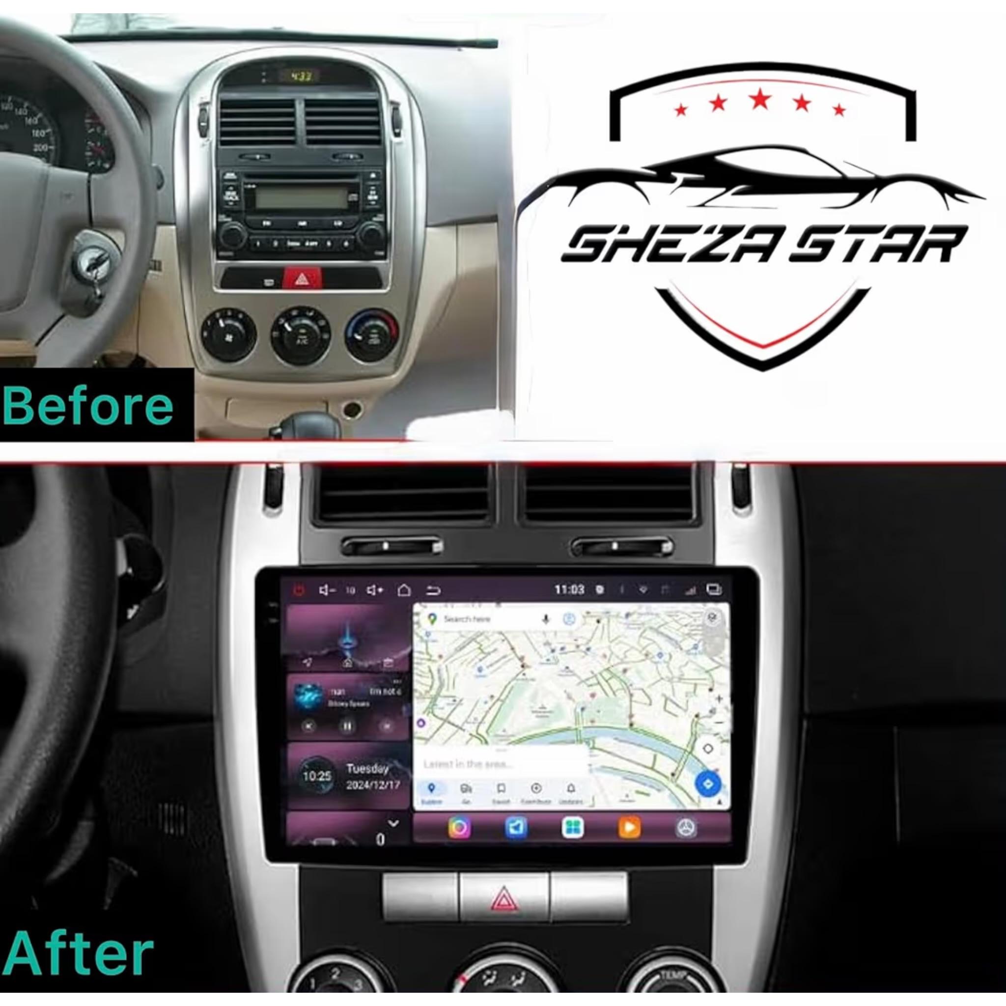 Android Car Stereo for Kia Cerato 2007-2010 9 Inch IPS.QLED Touch Screen with AHD Camera Included - Image 3