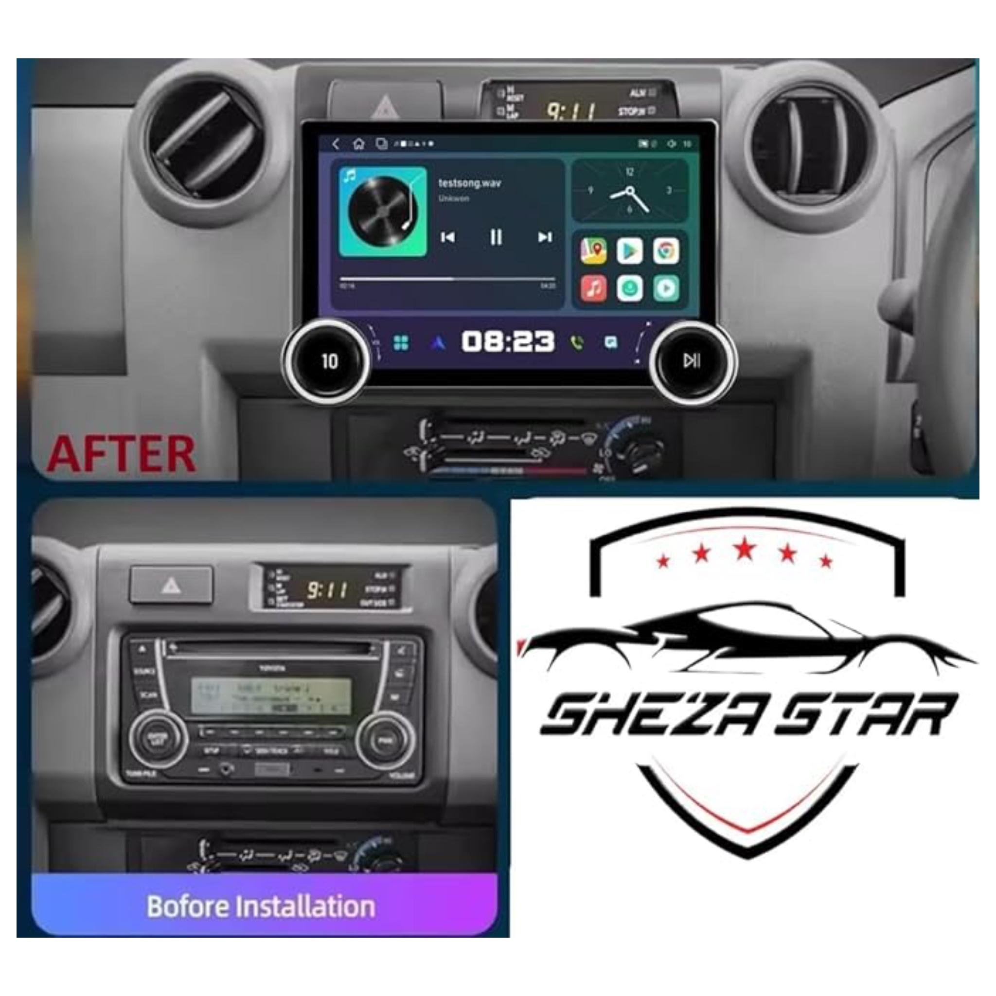 Diamond 2K Car Stereo Screen For Toyota Land Cruiser Pickup LC79 LC70 2007-2020 10.33" Inch IPS.QLED Touch Screen with AHD Camera Included - Image 2