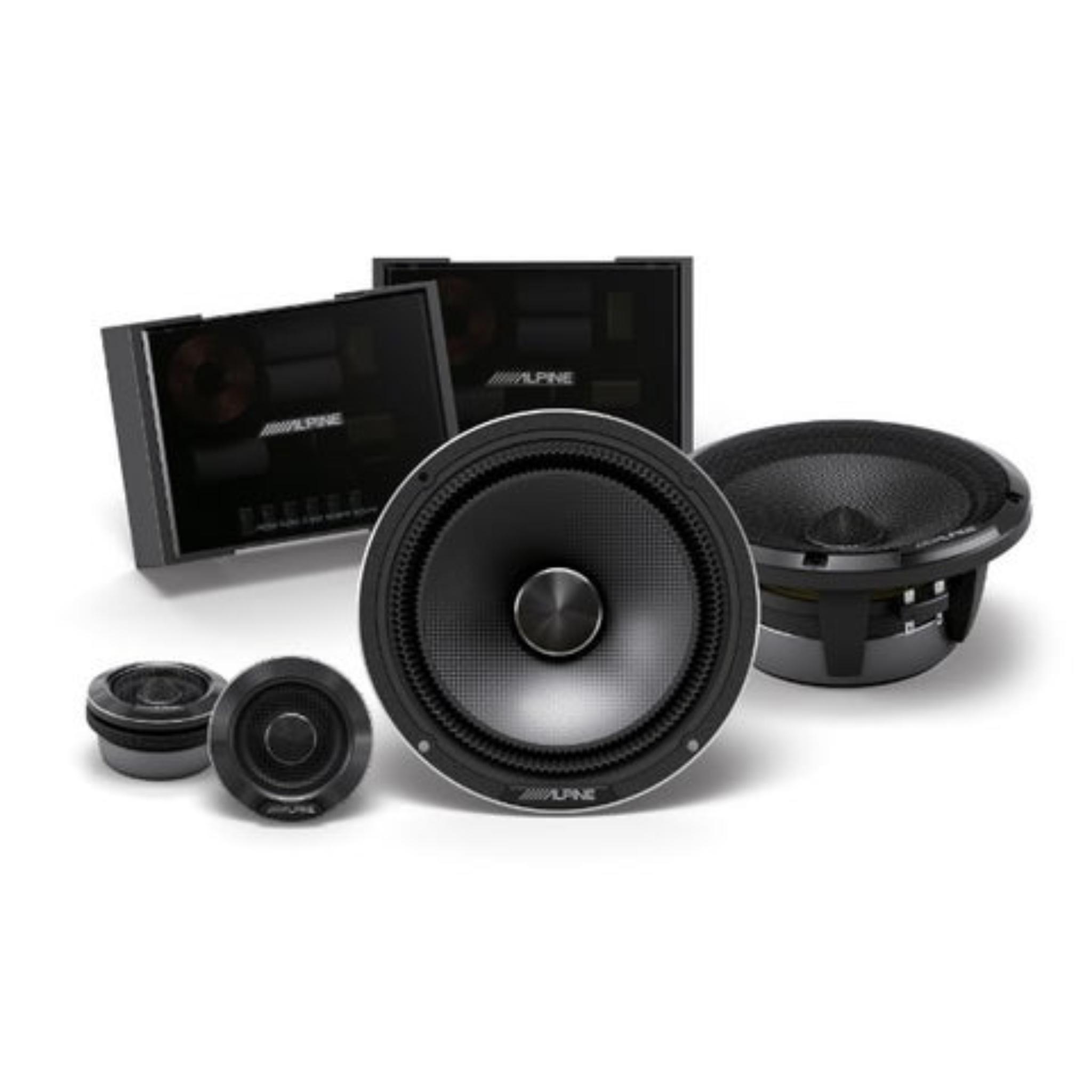 Alpine HDZ-65C Status Hi-Res Series 6.5" 2-Way Component Speaker System