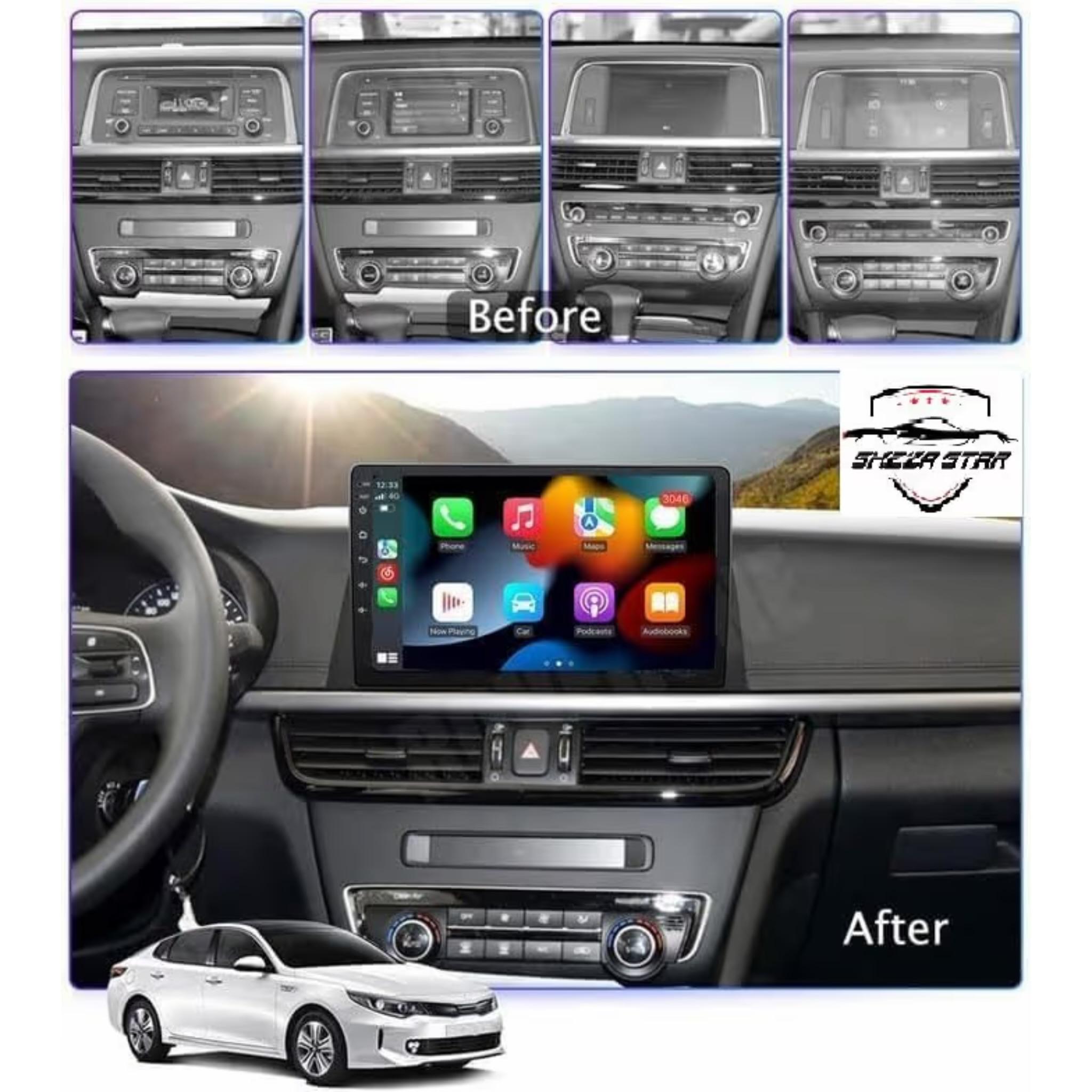 Android Car Stereo for Kia K5 Optima 2016-2019 9 Inch IPS.QLED Touch Screen with AHD Camera Included - Image 3