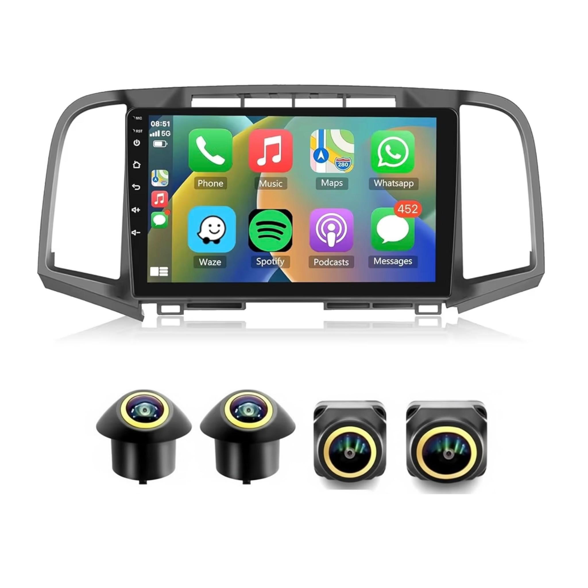 Android Car Stereo for Toyota Venza 2009-2016 9 Inch IPS.QLED Touch Screen with AHD Camera Included - Image 2