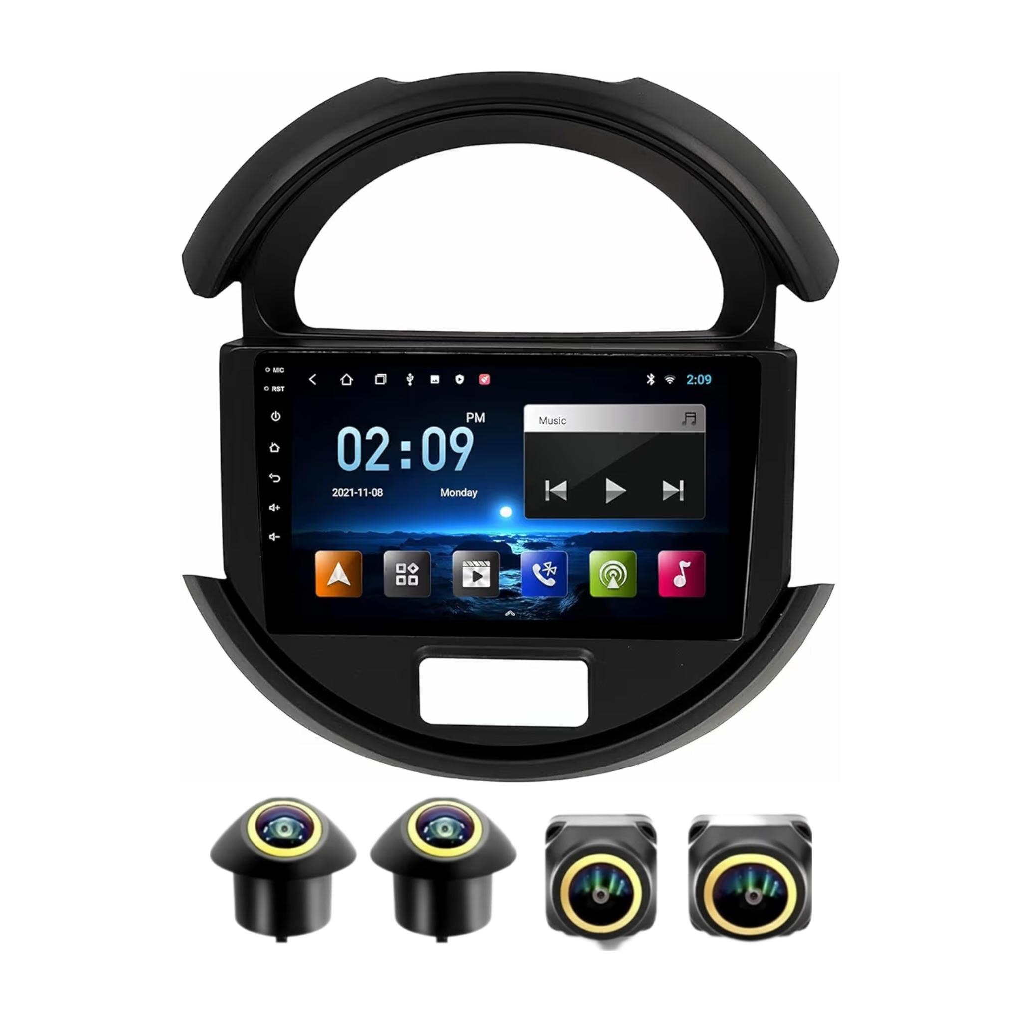 Android Car Stereo for Maruti Suzuki S-Presso 2019-2020 10 Inch IPS.QLED Touch Screen with AHD Camera Included - Image 2