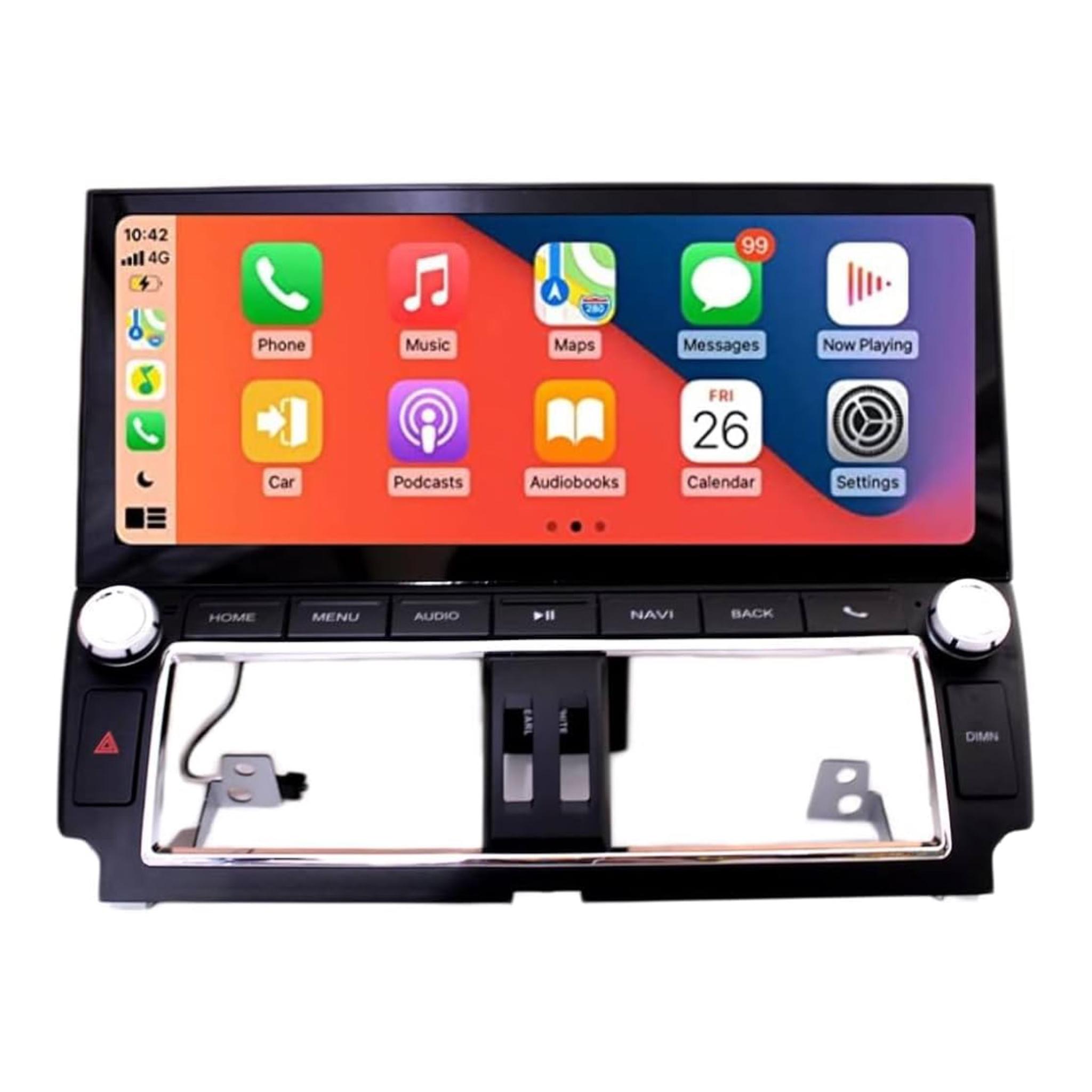 Android Car Stereo 12.3 Inch For Toyota Prado 2014-2017 IPS.QLED Touch Screen with AHD Camera Included