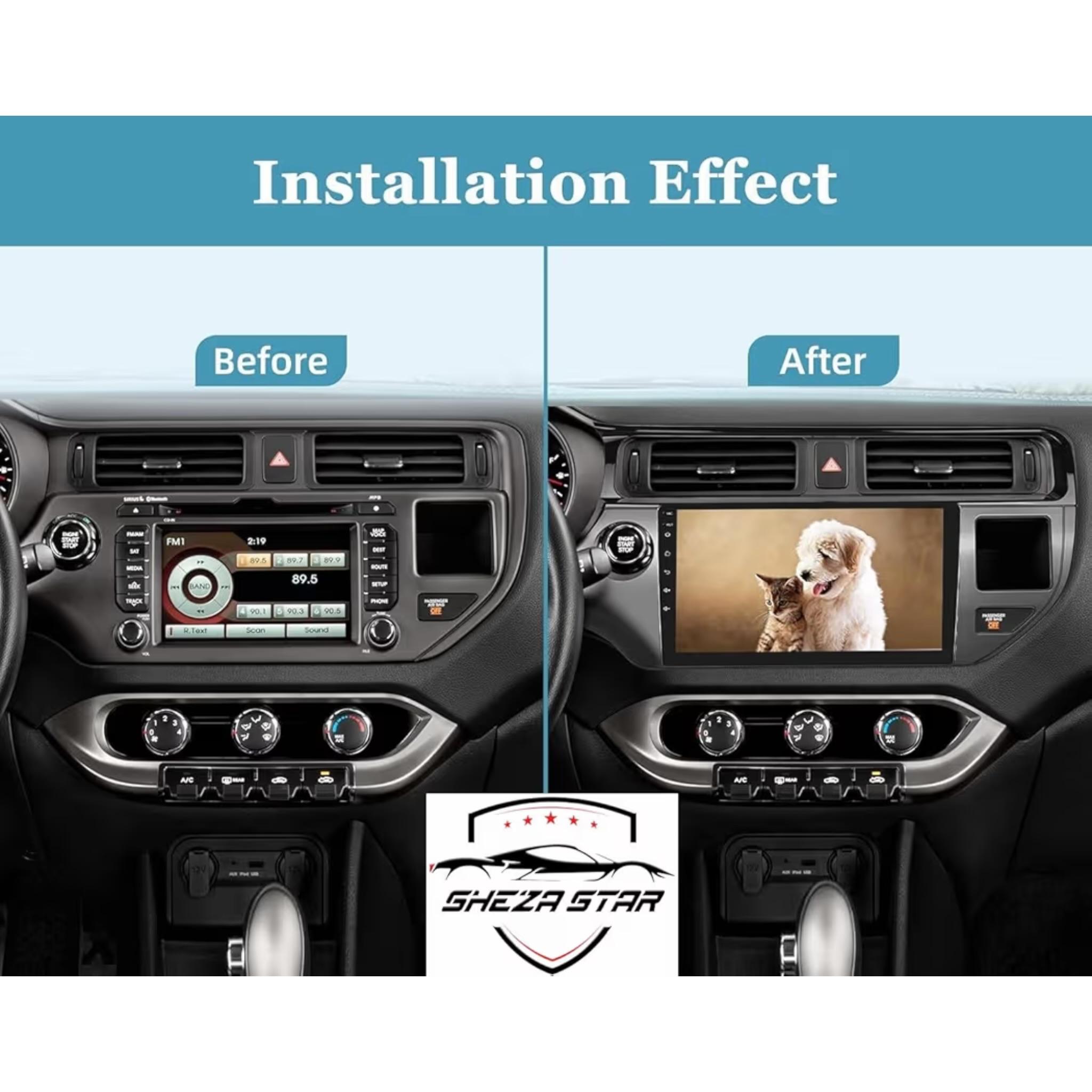 Android Car Stereo for Kia Rio K3 2015-2018 9 Inch IPS.QLED Touch Screen with AHD Camera Included - Image 3