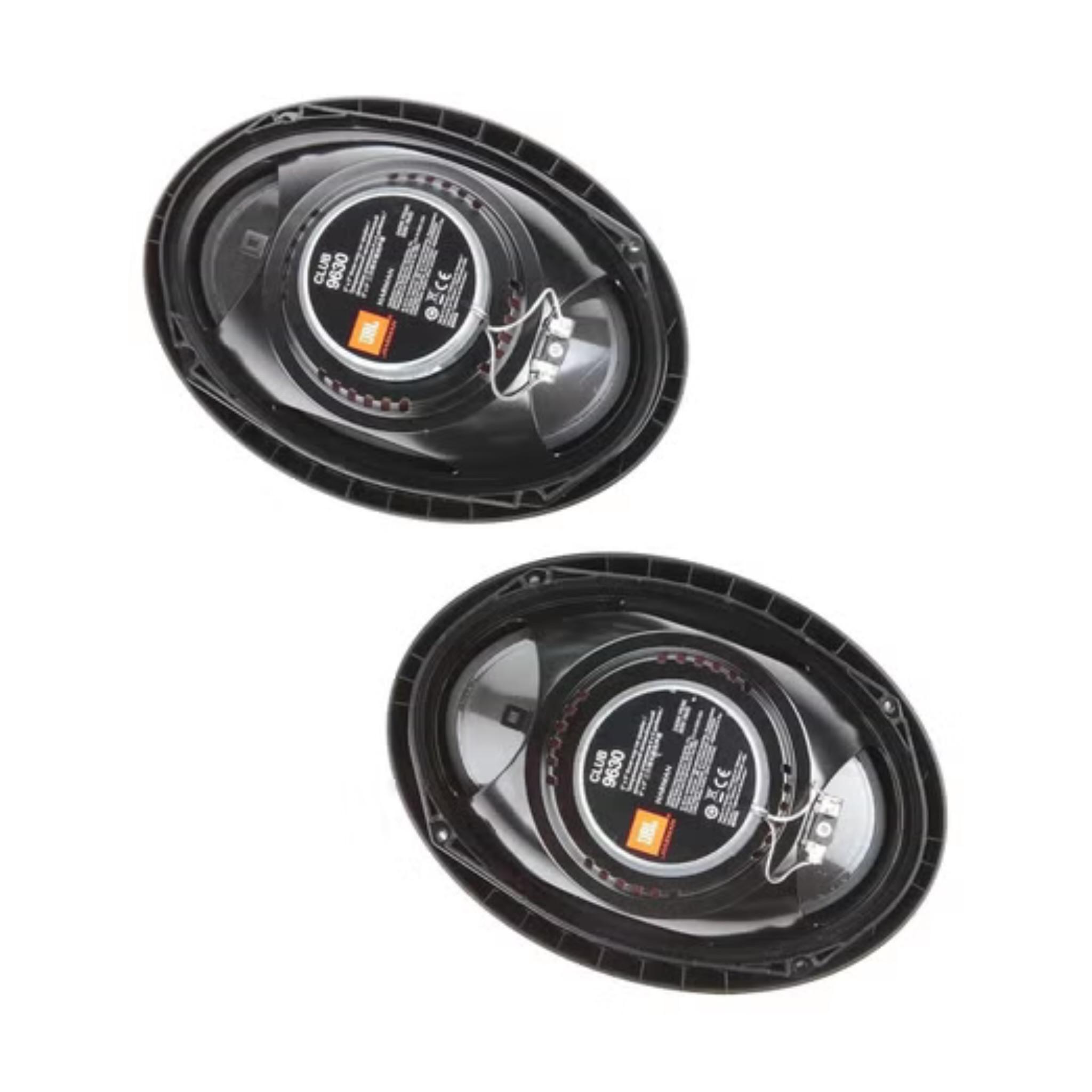Coaxial Car Audio Stereo Speakers Club 9630 Club Series 3-Way UV-Resistant Polypropylene Woofers Grilles  - Image 2