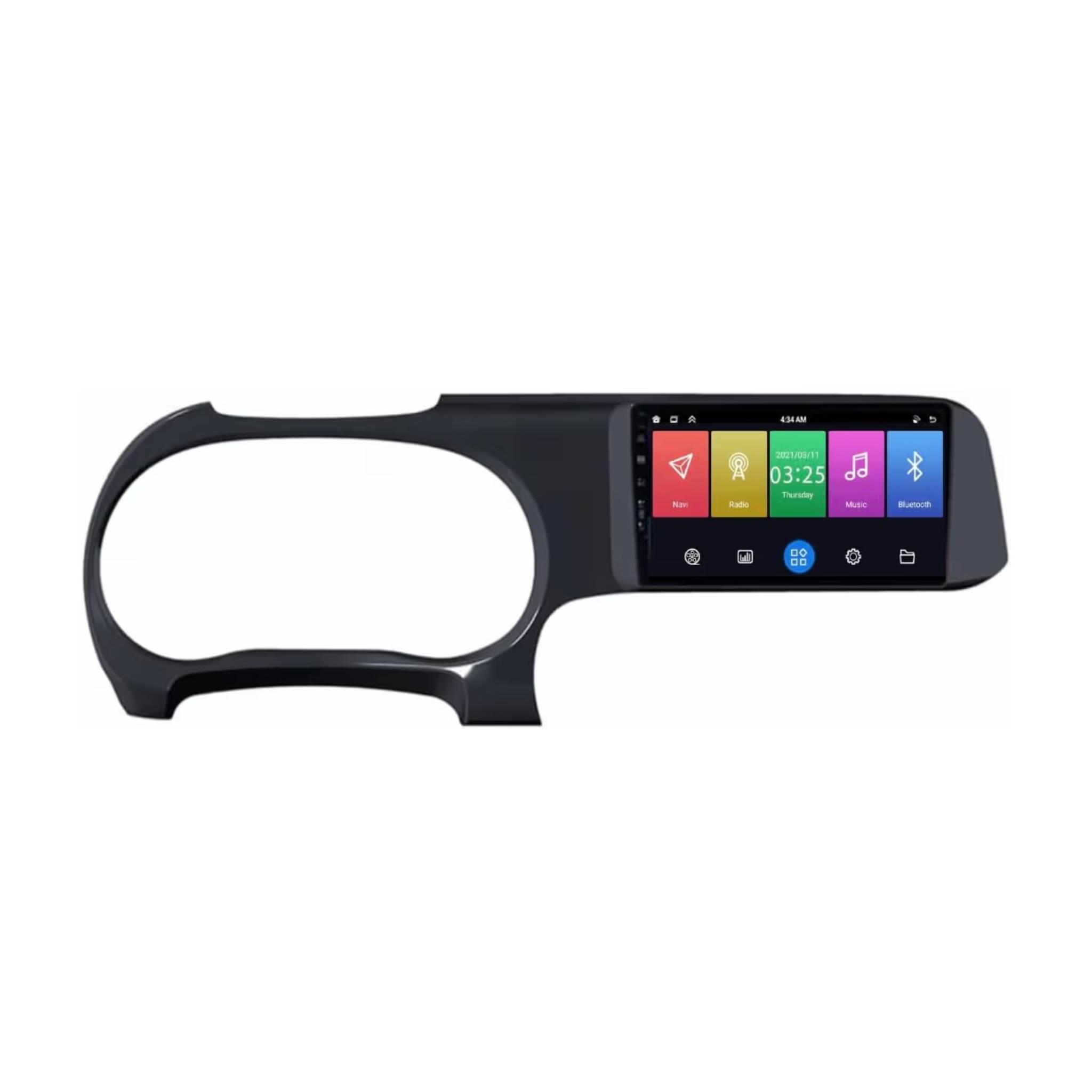 Android Car Stereo for Hyundai i10 2019-2023 9 Inch IPS.QLED Touch Screen with AHD Camera Included