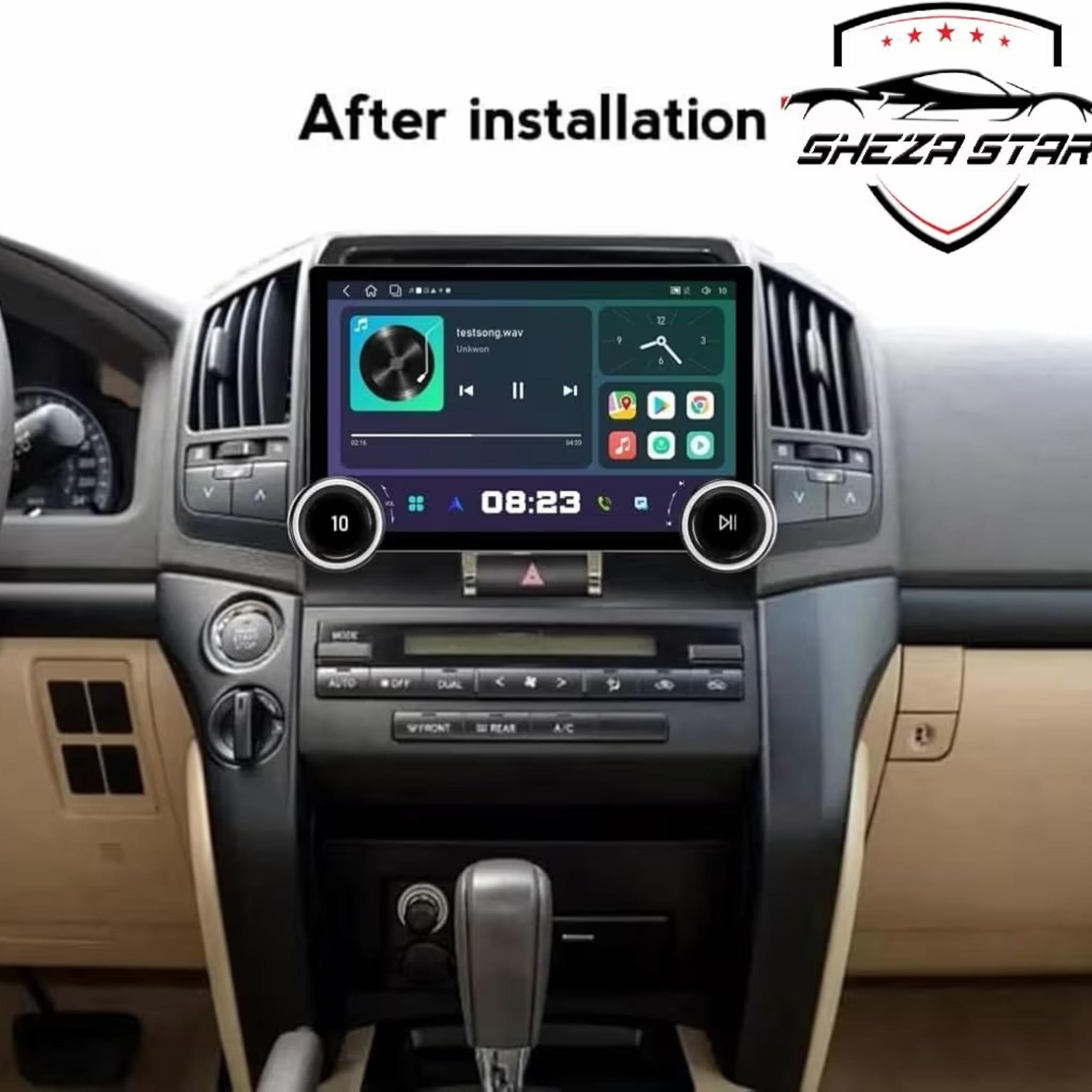 Diamond 2K Car Stereo Screen for Toyota Land Cruiser GXR LC200 2008-2015 10.33" Inch IPS.QLED Touch Screen with AHD Camera Included - Image 2