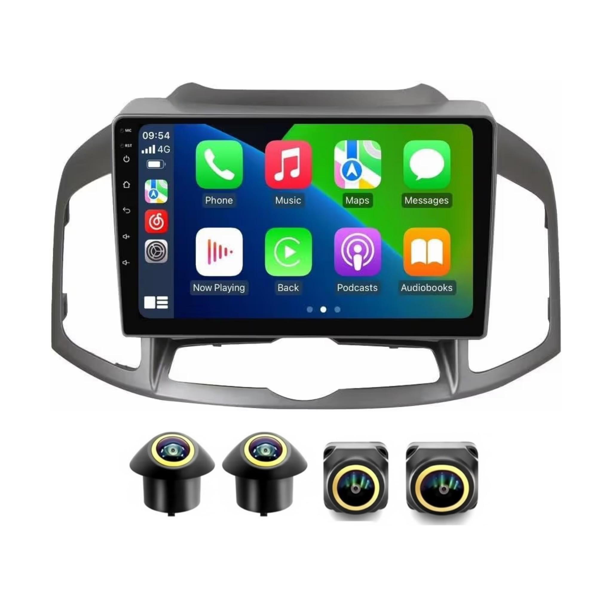 Android Car Stereo for Chevrolet Captiva 2010-2017 10 Inch IPS.QLED Touch Screen with AHD Camera Included - Image 2