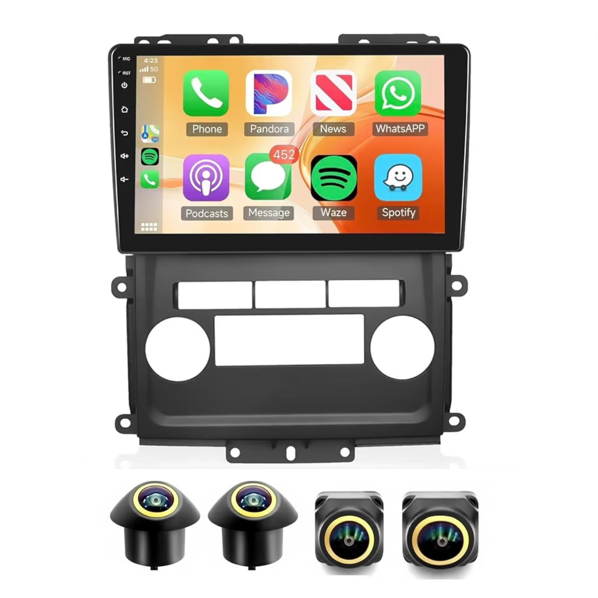 Android Car Stereo for Nissan Frontier Xterra 2009-2012 9 Inch IPS.QLED Touch Screen with AHD Camera Included - Image 2