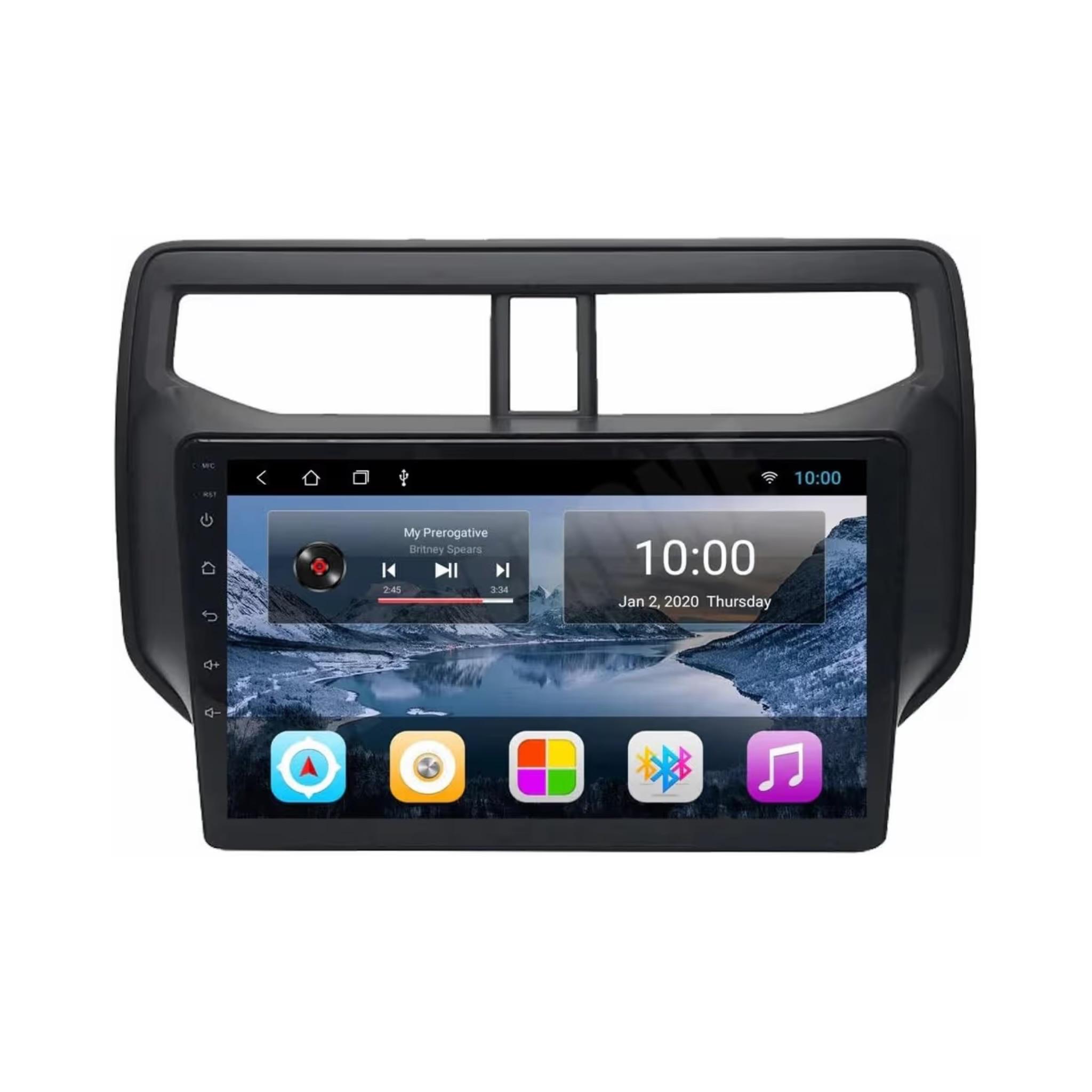 Android Car Stereo for Toyota Rush 2018-2024 9 Inch IPS.QLED Touch Screen with AHD Camera Included