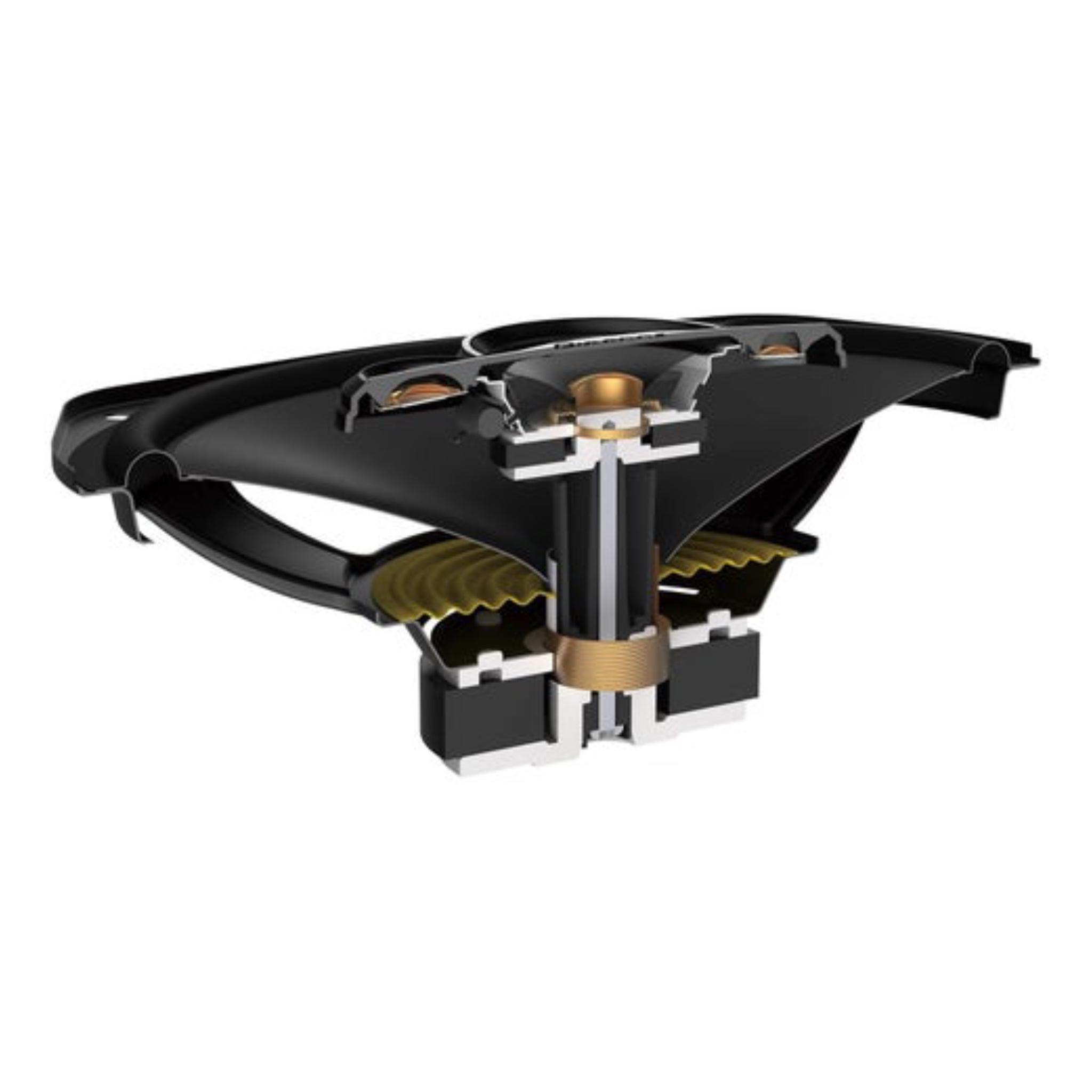 Pioneer TS-A6968S 450W Max/90W RMS 4-Way Speaker, 9-Inch Length x 6-Inch Height, Black - Image 2