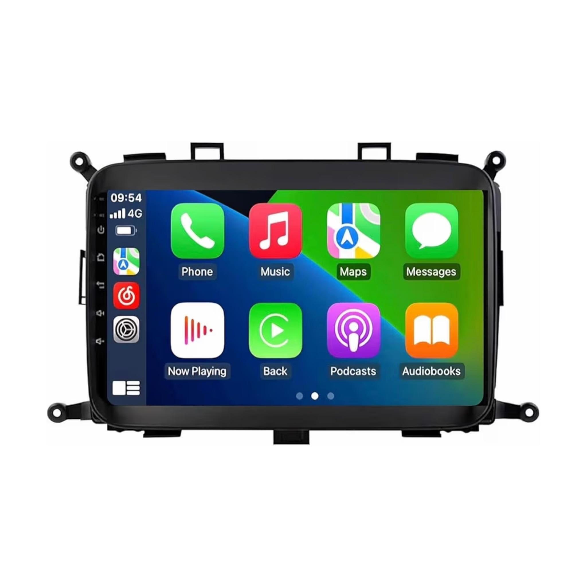 Android Car Stereo for Kia Carens 2013-2019 10 Inch IPS.QLED Touch Screen with AHD Camera Included