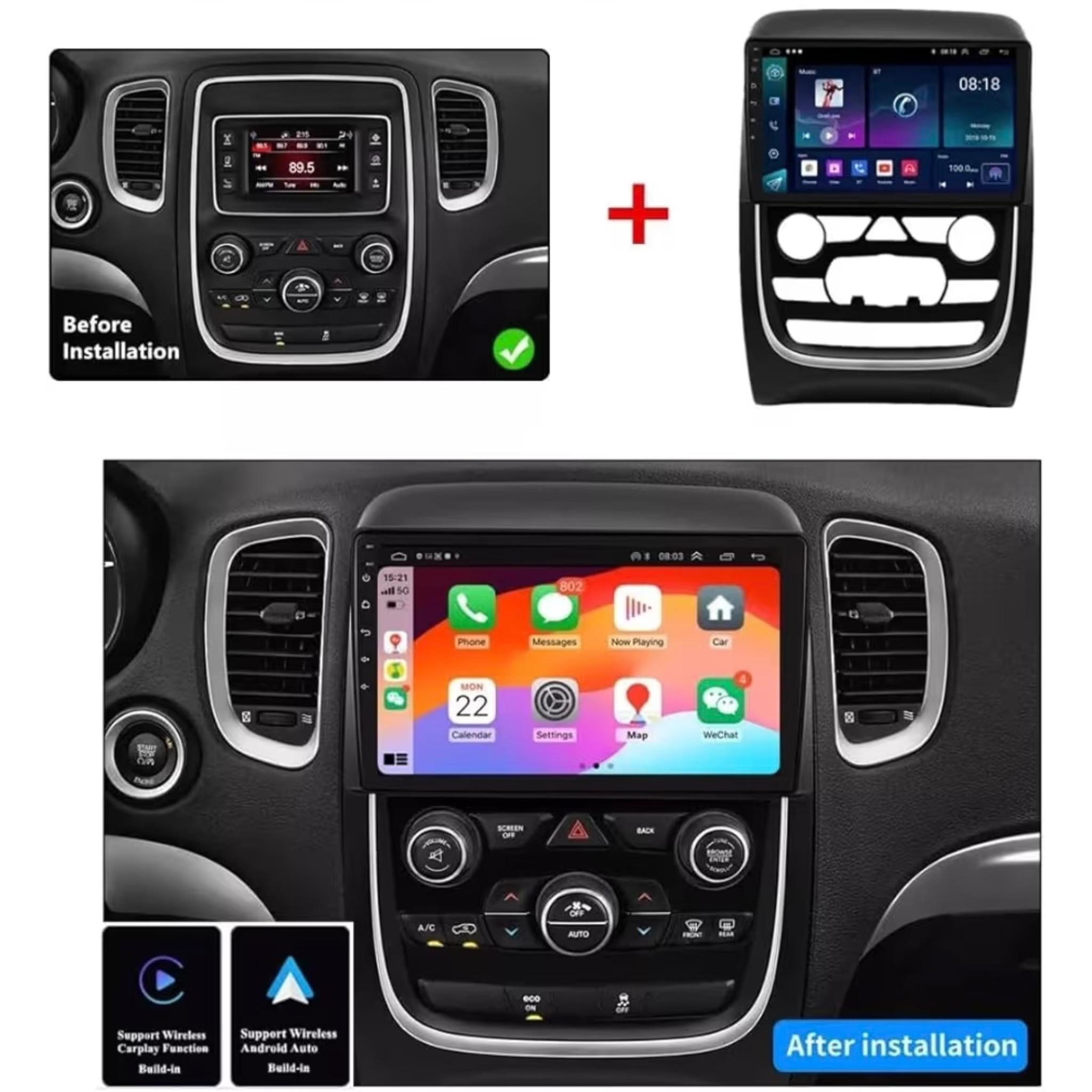 Android Car Stereo for Dodge Durango 2014-2020 9 Inch IPS.QLED Touch Screen with AHD Camera Included - Image 3