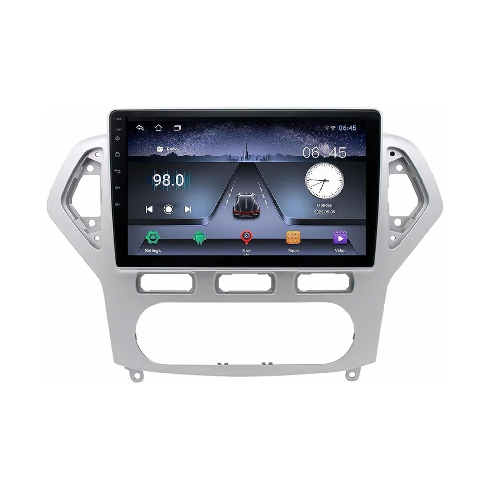 Android Car Stereo for Ford Mondeo 2007-2011 9 Inch IPS.QLED Touch Screen with AHD Camera Included