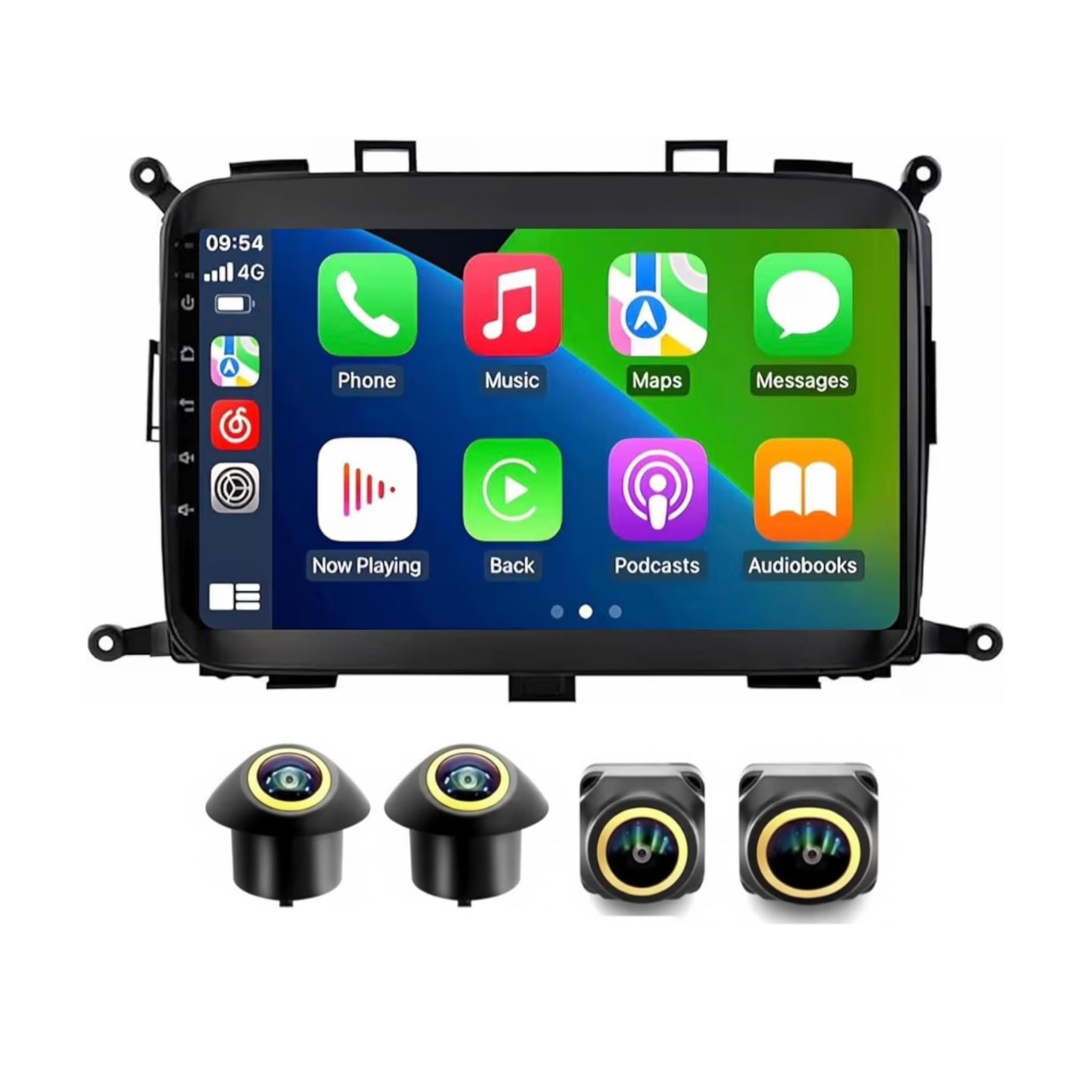 Android Car Stereo for Kia Carens 2013-2019 10 Inch IPS.QLED Touch Screen with AHD Camera Included - Image 2