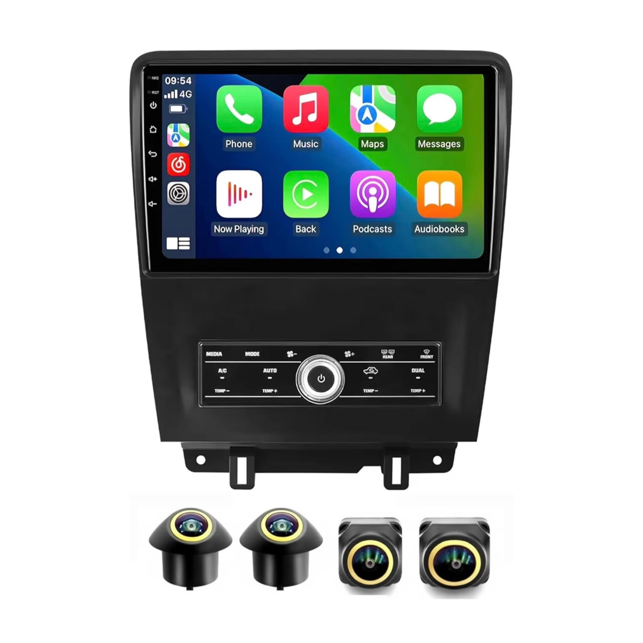 Android Car Stereo for Ford Mustang 2010-2014 10 Inch IPS.QLED Touch Screen with AHD Camera Included - Image 2